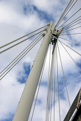 Fototapeta premium Golden Jubilee Bridge, London 