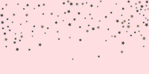 Falling stars. Flying stars illustration. Decorative element. Suitable for your design, postcards, invitations, gift, vip.