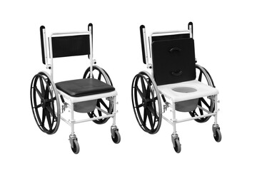 Wheelchair for caring for a person after illness, injury or disability.