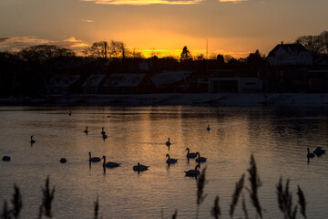 Nykøbing Mors sunset © Christian M. Larsen