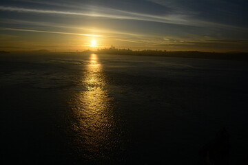San Francisco Bridge Dawn