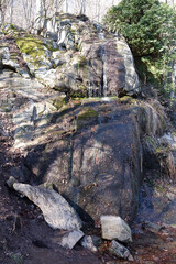 Fallenbach-Wasserfall bei Reichelsheim im Odenwald