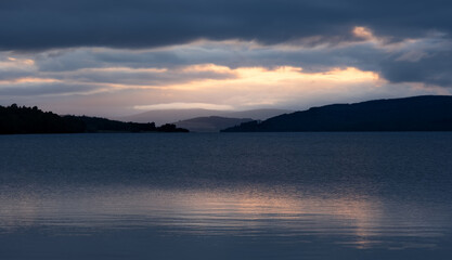 Loch Rannoch at Sunset