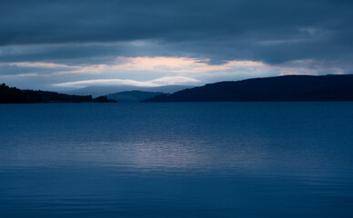 Obraz premium Loch Rannoch at Sunset