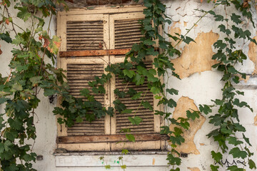 Ano Poli (Upper Town) in city of Thessaloniki, Greece