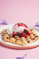 icecream crepe