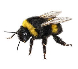 bumblebee (Bombus) - obrazy, fototapety, plakaty