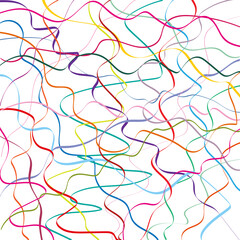 Fondo abstracto con rayas de colores. © Lola Fdez. Nogales