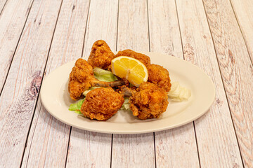 baked chicken thighs juicy on the inside and crispy on the outside with this easy recipe