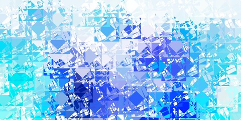 Light blue vector template with triangle shapes.