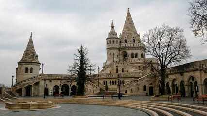 The Fisherman's Bastion in Budapest, Hungary