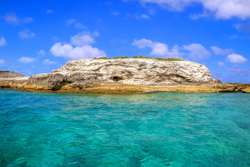 Fototapeta premium Princess Cays, Bannerman Town, the Bahamas