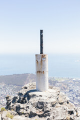 beacon on a mountain