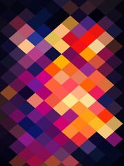 Abstract Colorful Geometrical Artwork,Abstract Graphical Art Background Texture,Modern Conceptual Art,Synthwave Aesthetic Poster Print,
3D Rendering
