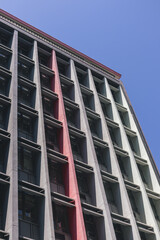 office building with windows abstract