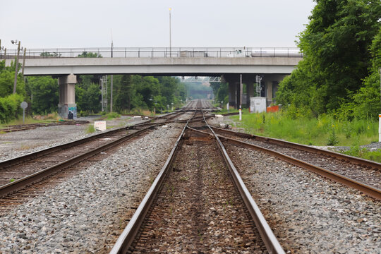 railway in the countryside