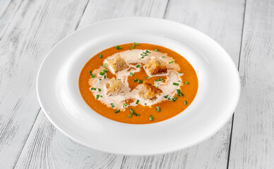Bisque - famous French seafood soup