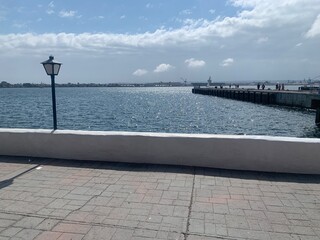 pier on the coast