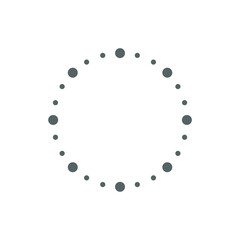 time and countdown icon on white background