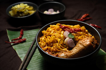 Traditional Northern Thai food, Khao Soi Kai