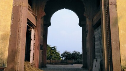 entrance to the fort