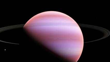 planet suitable for colonization, earth-like planet in far space, planets background 3d render