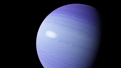 planet suitable for colonization, earth-like planet in far space, planets background 3d render