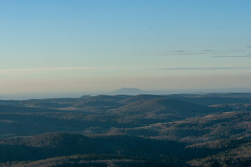 view of the mountains