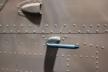 Pitot tube on exterior of an aircraft used to measure airspeed using pressure