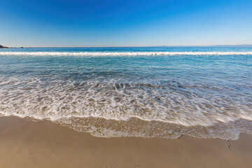 Sunny view of the beautiful 17 mile coastline