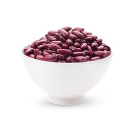 red bean isolated on white background