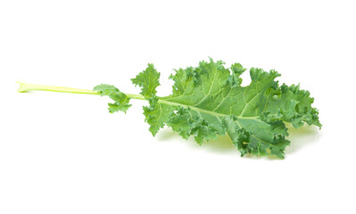 Fototapeta premium Kale vegetables isolated on white background
