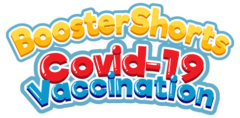 Booster shorts covid 19 vaccine logo