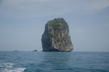 Different Ko Lanta island, in Thailand images beaches, and national parks.