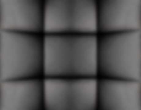 Gray square grid with black border  motion blur effect