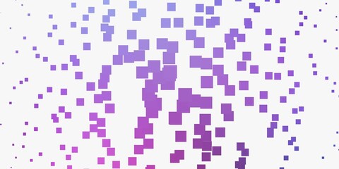 Light Pink, Blue vector pattern in square style.