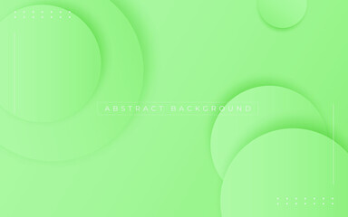Modern soft green abstract background template. 