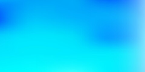 Light blue vector gradient blur template.