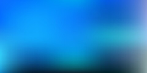 Light blue vector blur template.