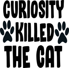 Cat T-shirt and SVG Design 