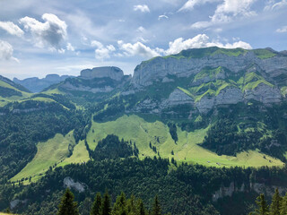 Obraz premium mountain formations