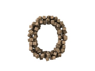 Package Themed Font Letter O