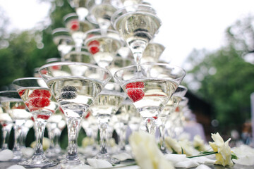 Wedding decor and decorations.