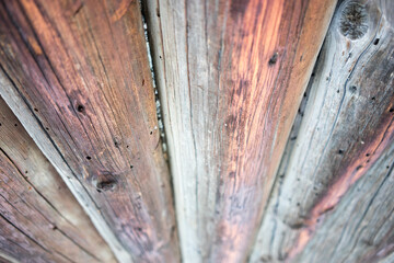 Obraz premium old wooden barns