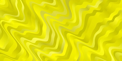 Light Yellow vector backdrop with curves.