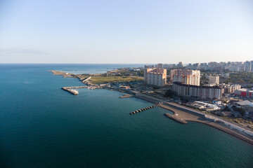 residential complex on the beach