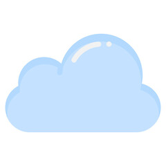CLOUD flat icon,linear,outline,graphic,illustration