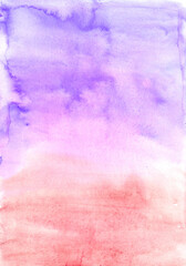 hand drawn abstract watercolor background 