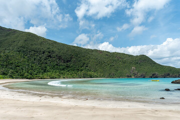Views, Beaches and Landscapes of Dinagat Islands and Southern Leyte, Pintuyan, The Philippines.