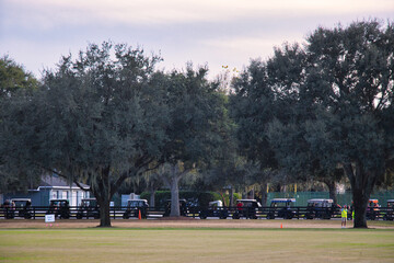 Outdoor concert at the Polo Fields in The Villages Florida